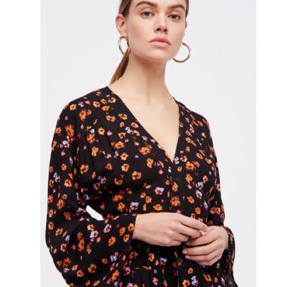 Free people l’amour floral romper - Picture 3 of 6
